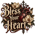 Bless Your Heart | Southern Gothic Shirt & Sweatshirt