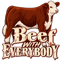 Beef With Everybody | Hereford Show Cattle Shirt & Sweatshirt