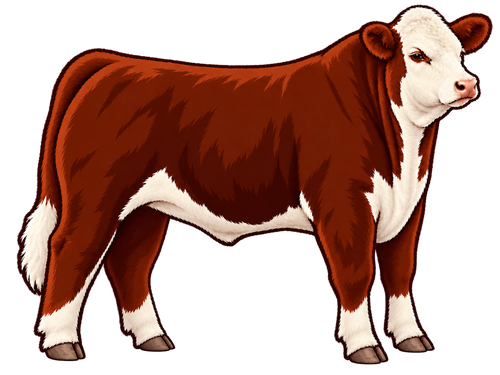 Beef With Everybody | Hereford Show Cattle Shirt & Sweatshirt