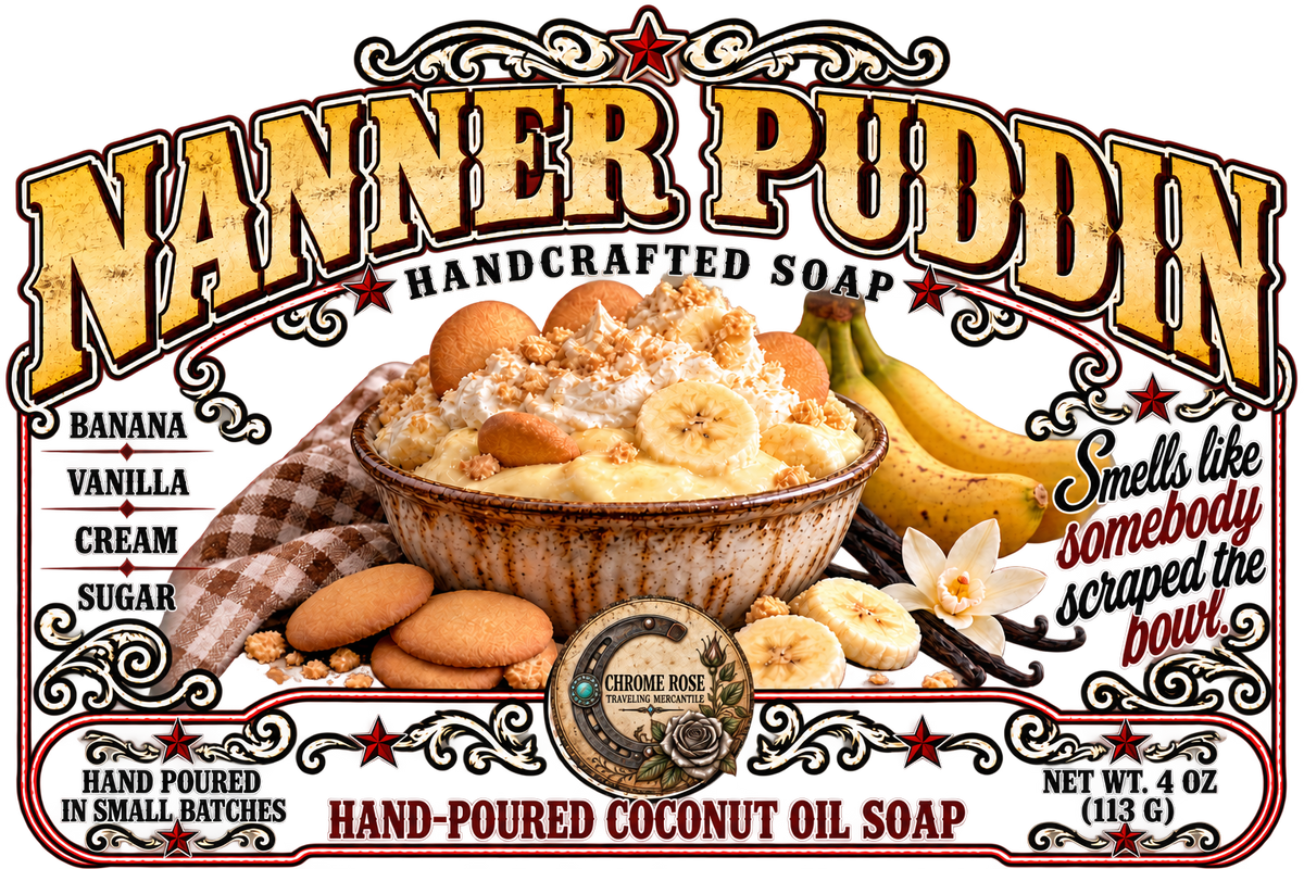 Nanner Puddin Coconut Oil Soap
